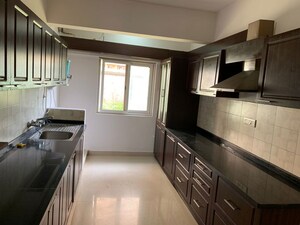 Kitchen in 3 BHK Apartment at Salarpuria Gold Summit, Hennur – for Rent