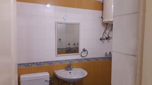 Bathroom in 3.5 BHK Builder Floor at Hewo Apartment, Sector 15 – for Rent