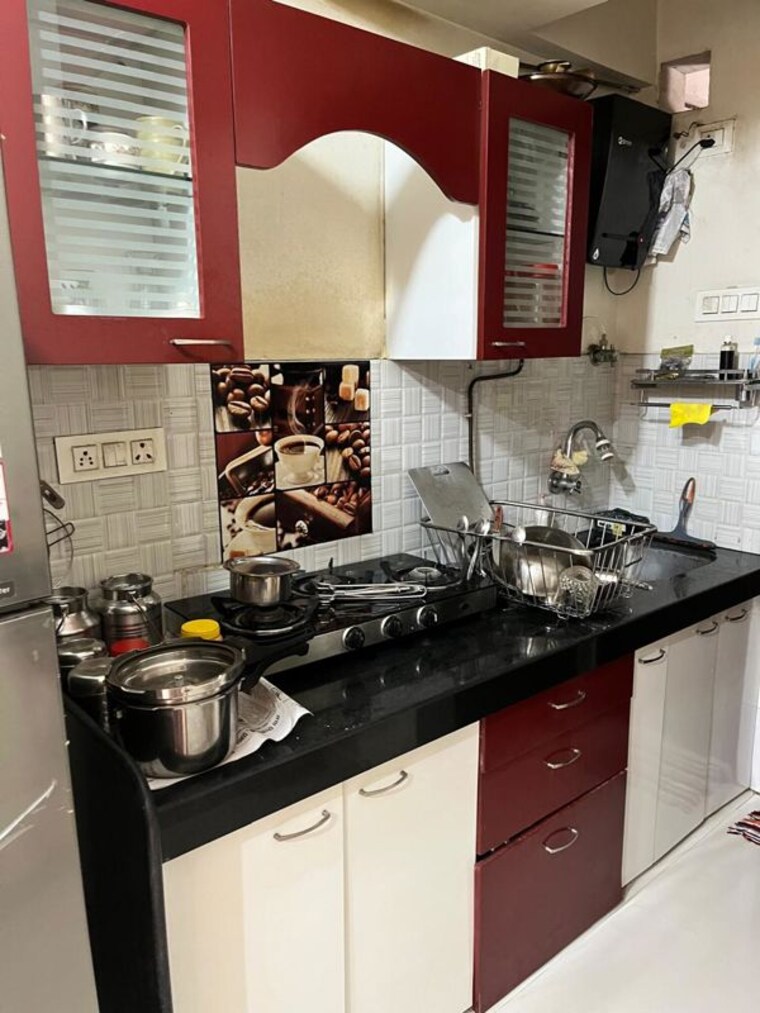Kitchen, bhoomi-acres 1 Bedroom 300 Sq.Ft. Apartment In Thane West Thane 10442617