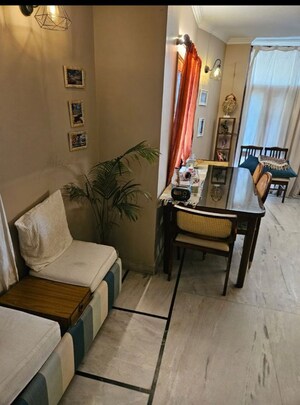 Living Room in 3 BHK Builder Floor at East Of Kailash – for Rent