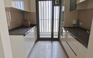 Kitchen in 3 BHK Apartment at Lodha The World Towers World One Tier 2, Worli – for Rent
