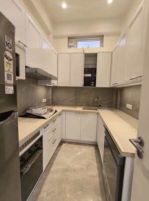 Kitchen in 3 BHK Apartment at Lodha The World Towers World One Tier 2, Worli – for Rent
