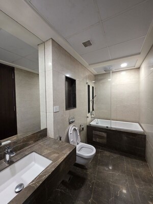 Kitchen in 3 BHK Apartment at Lodha The World Towers World One Tier 2, Worli – for Rent