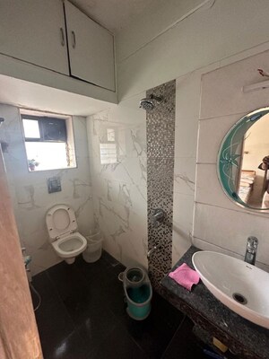 Bathroom in 2 BHK Apartment at Bandra West – for Rent