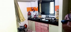 Kitchen in 3 BHK Apartment at Abhishek CHS Thakurli, Thakurli – for Rent