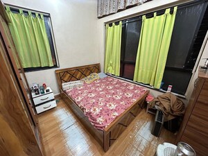 Bedroom in 3 BHK Apartment at Aahan Anupam Apartments, Kothrud – for Rent