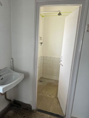 Bathroom in 1 BHK Apartment at Ramyanagari CHS, Bibwewadi – for Rent