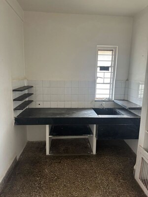 Kitchen in 1 BHK Apartment at Ramyanagari CHS, Bibwewadi – for Rent