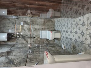 Bathroom in 2 BHK Builder Floor at Chattarpur – for Rent