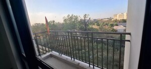 Balcony in 3 BHK Apartment at BBD Green City, Gomti Nagar – for Rent