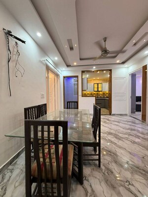 Living Room in 3 BHK Apartment at Saket – for Rent