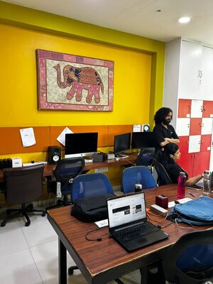 Team Area in  Office Space at Aalind Fortuna, Malad West – for Rent