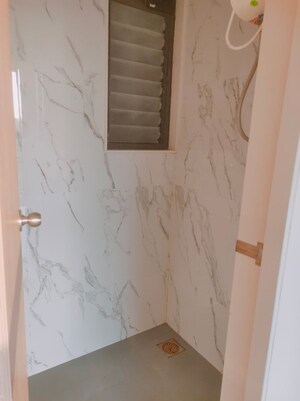 Bathroom in 1 BHK Apartment at Lodha Crown Taloja Quality Homes, Dombivli East – for Rent