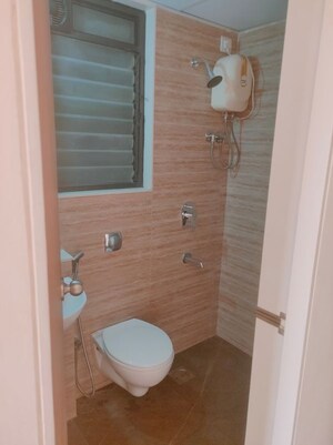 Bathroom in 1 BHK Apartment at Lodha Crown Taloja Quality Homes, Dombivli East – for Rent