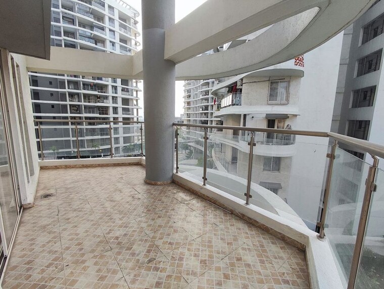 Balcony, goel-ganga-liviano 3 Bedroom 1640 Sq.Ft. Apartment In Kharadi Pune 10442832