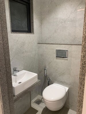 Bathroom in 1 BHK Apartment at Rubberwala Seventh Avenue, Byculla – for Sale