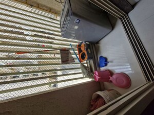 Balcony in 1 BHK Apartment at Bachraj Landmark, Virar West – for Rent