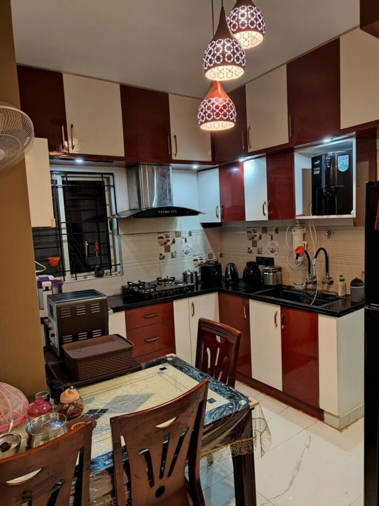 Kitchen, aashraya-enclave 3 Bedroom 1260 Sq.Ft. Apartment In Whitefield Bangalore 10442862