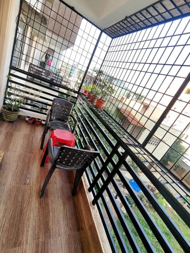 Balcony, aashraya-enclave 3 Bedroom 1260 Sq.Ft. Apartment In Whitefield Bangalore 10442862
