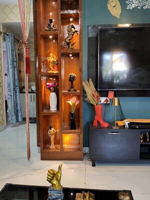 Living Room in 3 BHK Apartment at Aashraya Enclave, Whitefield – for Sale