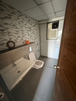 Bathroom in 1 BHK Apartment at Kumar Megapolis Saffron, Hinjewadi – for Rent