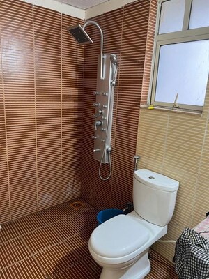 Bathroom in 2 BHK Apartment at Megapolis Sangria Towers, Hinjewadi – for Rent