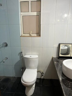 Bathroom in 2 BHK Apartment at Megapolis Sangria Towers, Hinjewadi – for Rent