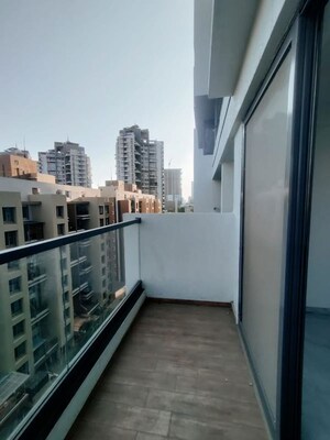 Balcony in 3 BHK Apartment at Adi W 57, Wakad – for Rent
