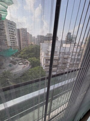 Balcony in 3.5 BHK Apartment at Shivraj Height, Khar West – for Rent
