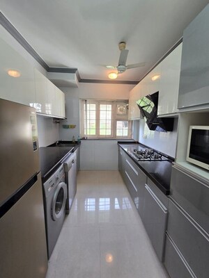 Kitchen in 3 BHK Apartment at Villa Velloze, Santacruz West – for Rent