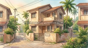  Independent House – Exterior View View at Kurgaon - for Sale