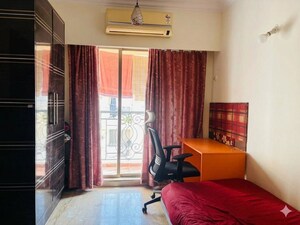 Living Room in 2.5 BHK Apartment at Ekta World Lake Primrose, Powai – for Rent