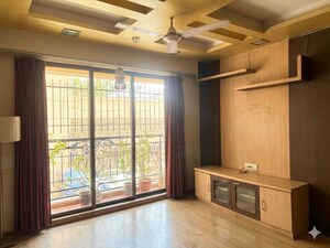 Living Room in 2.5 BHK Apartment at Ekta World Lake Primrose, Powai – for Rent