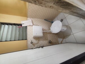 Bathroom in 1 BHK Apartment at Green Acres Apartment, Waghbil – for Rent