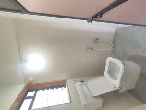 Bathroom in 1 BHK Apartment at Puranik Hometown, Ghodbunder Road – for Rent