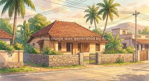 Independent House – Exterior View View at Manikarampalayam - for Sale