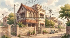  Independent House – Exterior View View at Tad Bun - for Sale