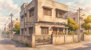  Independent House – Exterior View View at Chikhali - for Sale