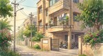 57.47 Sq.Mt. Apartment in Sudarshan Nagar