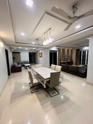 Team Area in 3 BHK Apartment at Prestige Beverly Hills, Kokapet – for Rent