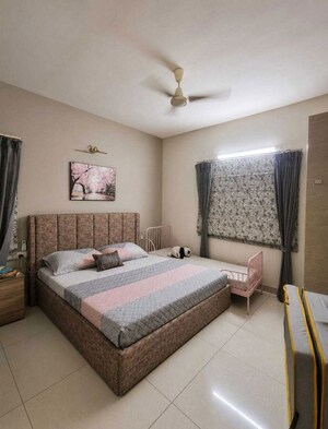 Bedroom in 3 BHK Apartment at Prestige Beverly Hills, Kokapet – for Rent