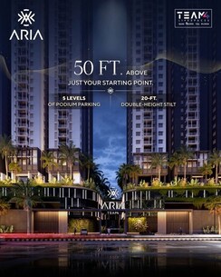 3 BHK + Pooja Room Apartment For Sale in Team4 Aria