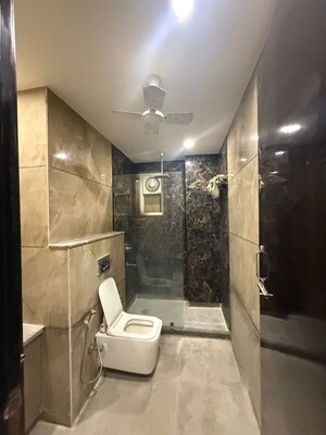 Bathroom in 3 BHK Builder Floor at Kohli One Malibu Town, Sector 47 – for Rent