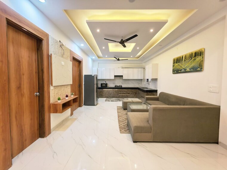 Kitchen, sushant-lok-3 2 Bedroom 1500 Sq.Ft. Builder Floor In Sector 57 Gurgaon 10443345