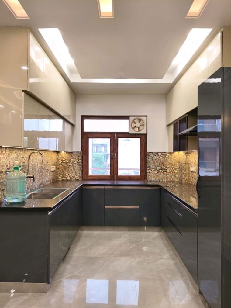 Kitchen, eros-rosewood-city 4 Bedroom 2700 Sq.Ft. Builder Floor In Sector 49 Gurgaon 10443354