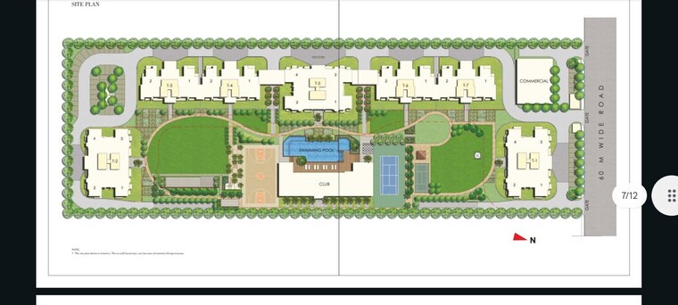 Master Plan, capital-athena 3 Bedroom 1675 Sq.Ft. Apartment In Sector 1 Greater Noida Greater Noida 10443368