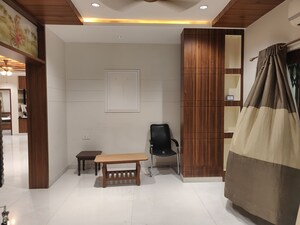 Living Room in 4 BHK Apartment at Vermont Welkin Park, Begumpet – for Rent