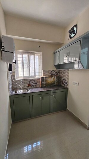 Kitchen in 2 BHK Apartment at Aadyas Nest, Madhapur – for Rent