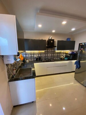 Kitchen in 3 BHK Apartment at Lamane Impereial Heights, Salan Gaon – for Sale
