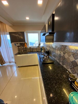 Kitchen in 3 BHK Apartment at Lamane Impereial Heights, Salan Gaon – for Sale